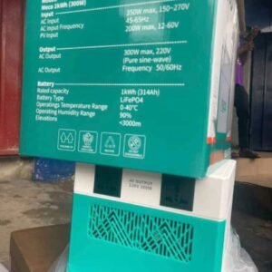 MECO 1KWH Compact Solar Generator with 300W Inverter