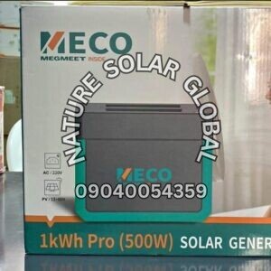 MECO 1KWH Pro Solar Generator for Off-Grid Power