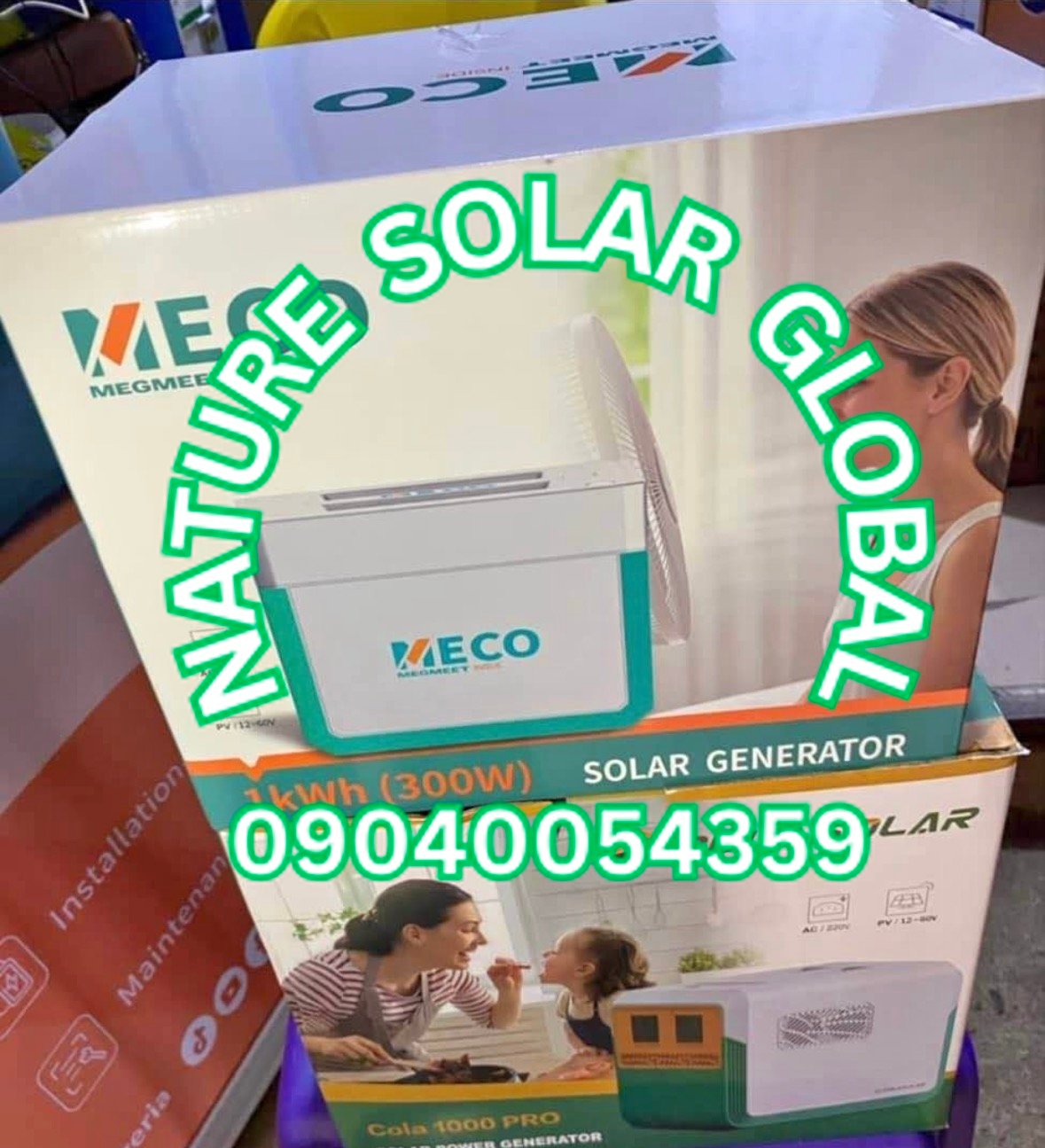 MECO 1KWH Solar Power Backup System in Nigeria