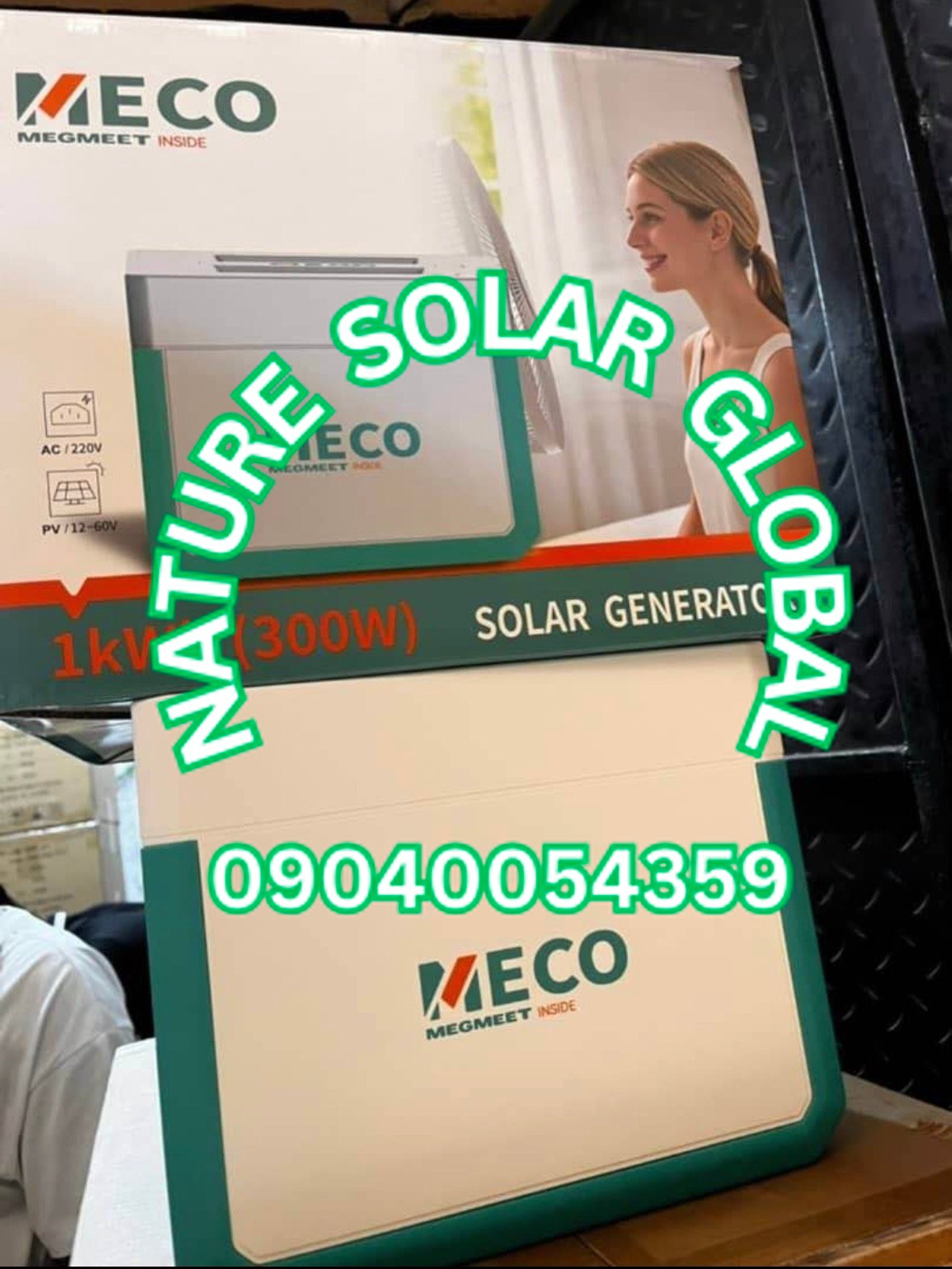 MECO 1KWH Solar Power Backup System in Nigeria