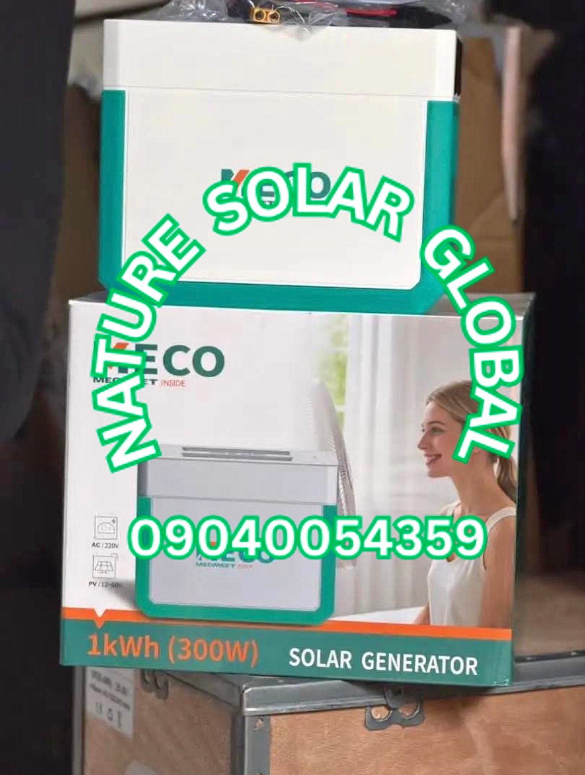MECO 1KWH Solar Power Backup System in Nigeria